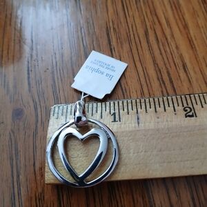 Lia Sophia Heart Pendant